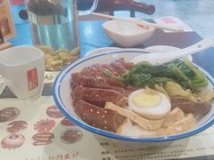 鹅肉鹅脖双拼饭-壹只卤鹅(华润万家店)