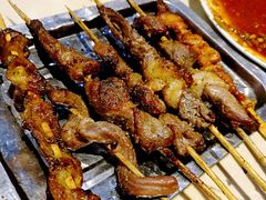 烤羊肉串-天津乾毓德饭庄·清真传统炒菜·海鲜烧烤(咸阳路店)