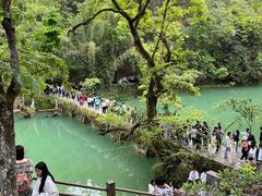 -小七孔景区-六十八级跌水瀑布