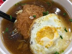 葱烤大排面+荷包蛋-老盛昌(梅陇店)