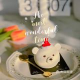 奶酪慕斯内陷咸鸭蛋黄打底
