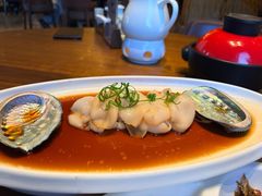 葱油活大连鲍-喜鼎海胆水饺(东港店)