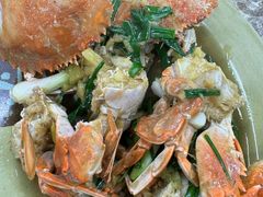 姜葱炒蟹-贞姨美食·老字号海鲜大排档