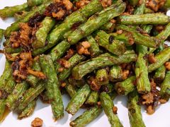 榄菜肉松四季豆-肥仔文澳门猪骨煲(南京西路店)