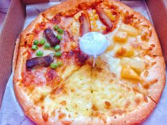 猫山王榴莲牛小排奥尔良烤鸡水果披萨-酷公社·榴莲披萨(铁西广场店)