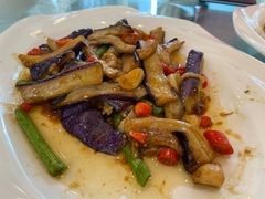 茄子炒豆角-川香楼酒家
