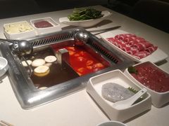 菌汤番茄鸳鸯锅-海底捞火锅(万丰桥店)