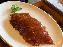 烤鸭皮沾白糖吃-四季民福烤鸭店(前门大栅栏店)