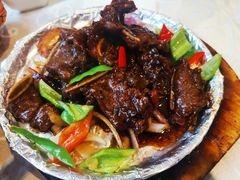 秘制铁板牛仔骨-阿英煲(凉城路店)