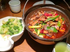 热气腾腾的牛杂锅-刀板香·安徽菜(望江东路店)