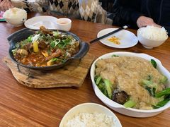 干锅泡菜牛杂-万福源哈尔滨北方菜馆