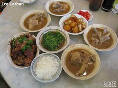 我们点的菜-黄亚细肉骨茶(仰光路店)