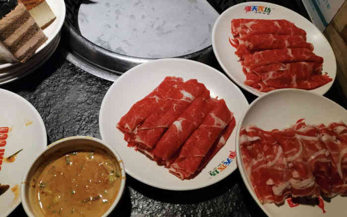 海天牧场(西夏万达店)-"98一位,和领导去的又混一顿饭,红虾挺大.