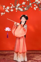 -后宫·古装汉服京剧儿童亲子全家福摄影