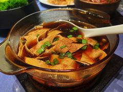 虾籽红汤脆千张-狮王府淮扬菜(万象城店)