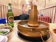 -洞庭洲·防空洞火锅·铜锅涮肉·烧烤(新百广场店)