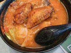 番茄浓汤鸡翅猪扒通粉-华嫂冰室(尖沙咀店)