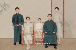 -时光纪亲子全家福照相馆(静安店母女写真父母纪念照)