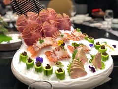 刺身琵琶虾拼鹅肝鱼子酱-龙宴海鲜城(经中路店)