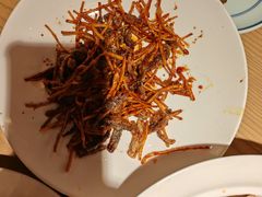 香酥馓子脆鳝-周家二小姐的菜(西津渡店)