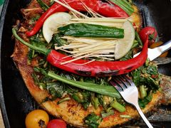 香茅草烤罗非鱼-云海肴·汽锅鸡·云南菜(曲江大悦城店)