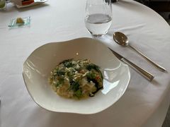 帝王蟹蟹肉烩饭配甜豆和莳萝-Jean Georges