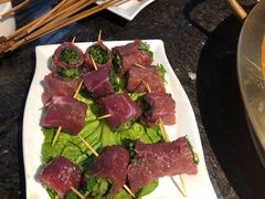 香菜牛肉-巴蜀大宅门火锅(北大街店)