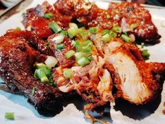 绿茶烤鸡-绿茶餐厅(蓝色港湾店)