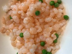手剥河虾仁小豌豆-玫瑰厅上海菜(兴国路店)