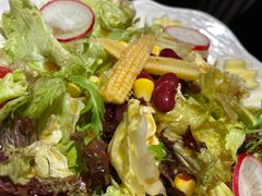 拌蔬菜-明洞阿姨·韩式酱蟹烤肉·创意料理(三元桥店)