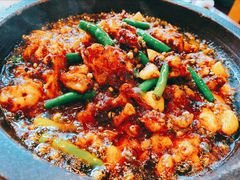 酱爆石锅蛙-绿茶餐厅(成都万象城店)