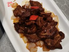 葱爆黑椒猪排-丽华园(汉阳龙阳店)