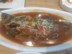 红烧石斑鱼-南海渔家•海鲜•正宗海南菜(海棠湾店)