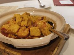 海胆酱蟹粉鲜虾仁烩豆腐-利苑酒家(金宝店)