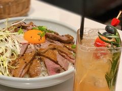 霸气板腱盖浇饭日式照烧汁-打趸BTC·Breaktime cafe(北京路店)