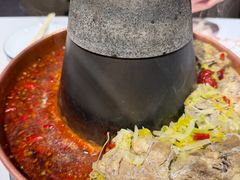 -老蜀铜火锅·酸菜脊骨·麻辣羊蝎子(热闹路店)