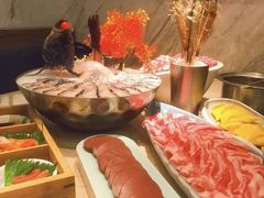 -海上明月海鲜火锅 鲜切牛肉