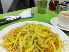 葡汁肉丝炒面-胜利茶餐室