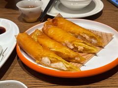 鲜虾炸春卷-山水茶艺馆·点心粤菜·30年老字号