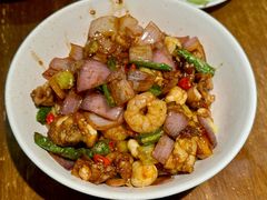 虾爆牛蛙面-寻裕记·现炒浇头面(人民广场店)