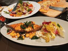 香煎鲽鱼配地中海绘豆-新贝乐意大利餐厅(苏州中心店)