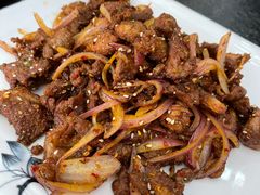 孜然羊肉-撒拉人家.酸菜牦牛肉火锅