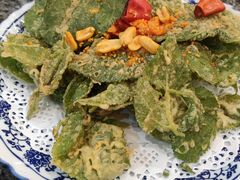 椒盐桑叶-天台徐家小吃