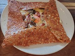 鸡蛋蘑菇熏肉荞麦可丽饼-RAC BAR(安福路店)