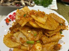 渣广椒炒土豆片-菁菁有味湖北恩施菜