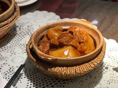 牛腩牛筋萝卜煲-熠盛粤味·顺德桑拿鸡(永康路店)