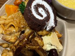 巧克力蛋糕卷-素满香·Vegan食养自助(天一广场店)
