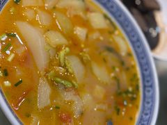番茄老黄瓜汤-两户人家农家乐
