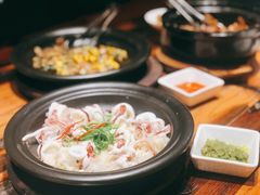 白灼东山小管绣球菌-临家闽南菜(大唐店)