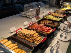 自助取餐区-杭州钱江新城万怡酒店-西餐厅